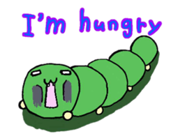 caterpillar clerk2 English sticker #7656020