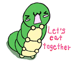 caterpillar clerk2 English sticker #7656021