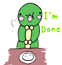 caterpillar clerk2 English sticker #7656025