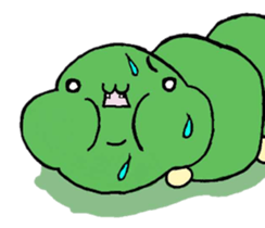 caterpillar clerk2 English sticker #7656027