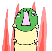 caterpillar clerk2 English sticker #7656032