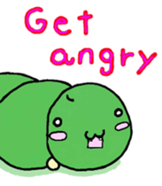 caterpillar clerk2 English sticker #7656033