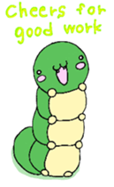 caterpillar clerk2 English sticker #7656036