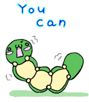 caterpillar clerk2 English sticker #7656049