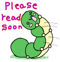 caterpillar clerk2 English sticker #7656058