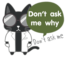 Doctor Cat sticker #7656276
