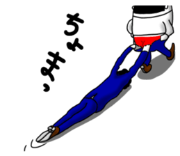 higeji and pitaro. and eggs director 2 sticker #7656436