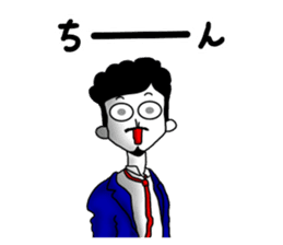 higeji and pitaro. and eggs director 2 sticker #7656444