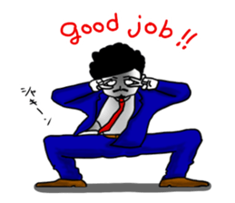 higeji and pitaro. and eggs director 2 sticker #7656451