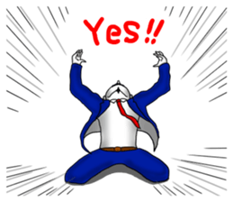 higeji and pitaro. and eggs director 2 sticker #7656452