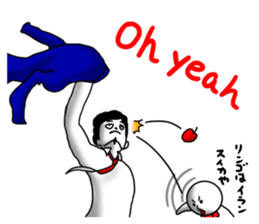 higeji and pitaro. and eggs director 2 sticker #7656453