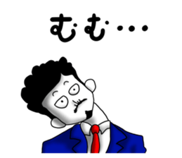 higeji and pitaro. and eggs director 2 sticker #7656454