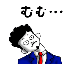 higeji and pitaro. and eggs director 2 sticker #7656454