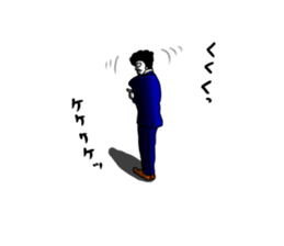 higeji and pitaro. and eggs director 2 sticker #7656459