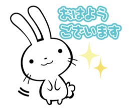 Animals' greeting stickers sticker #7656462