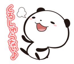 Animals' greeting stickers sticker #7656479