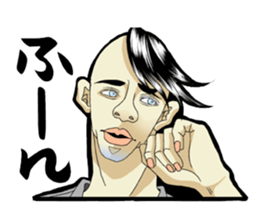 Annoying Man. sticker #7656582