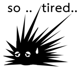 Spiky Buddy [eng] sticker #7656661