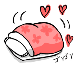 Overreacting funny bird 2 sticker #7657053