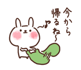 Go home from the rabbit now sticker #7657222