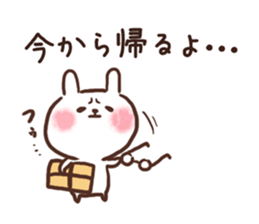 Go home from the rabbit now sticker #7657225