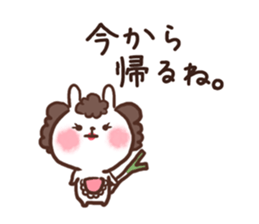 Go home from the rabbit now sticker #7657228