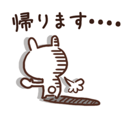 Go home from the rabbit now sticker #7657233