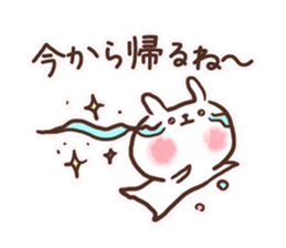 Go home from the rabbit now sticker #7657237