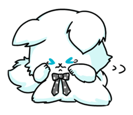 venerable pedigreed Luxury cat! sticker #7657282