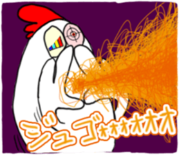 Bird,etc by buddy sticker #7659089