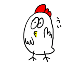 Bird,etc by buddy sticker #7659092