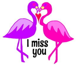 Pink Flamingo sticker #7659914