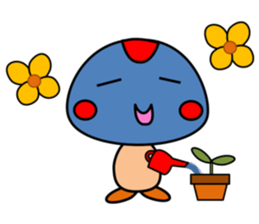 dokkunn and doKunonn of the toadstool sticker #7660202