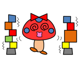 dokkunn and doKunonn of the toadstool sticker #7660216