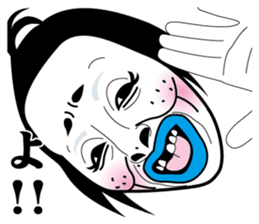 Strange face all stars 13. sticker #7660622