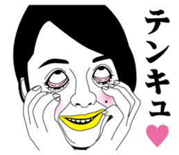 Strange face all stars 13. sticker #7660644