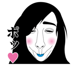 Strange face all stars 13. sticker #7660659