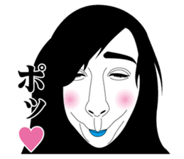 Strange face all stars 13. sticker #7660659