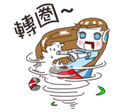 A Robot Girl- Sakura sticker #7660661