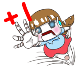 A Robot Girl- Sakura sticker #7660667