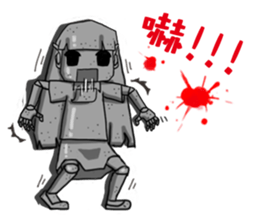 A Robot Girl- Sakura sticker #7660673