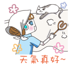 A Robot Girl- Sakura sticker #7660689