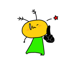 turn up one's nose "Creature" sticker #7660714