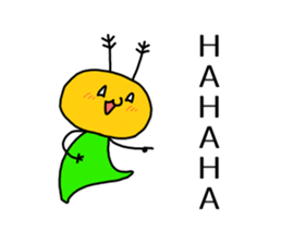 turn up one's nose "Creature" sticker #7660716