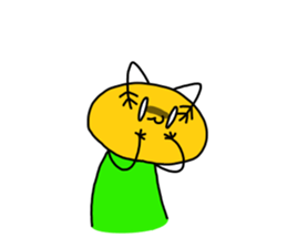 turn up one's nose "Creature" sticker #7660723