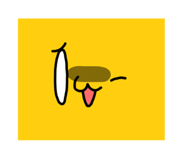 turn up one's nose "Creature" sticker #7660736