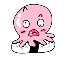 tako sushi  cute sticker #7660867