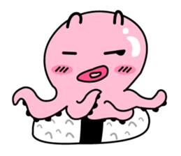 tako sushi  cute sticker #7660868