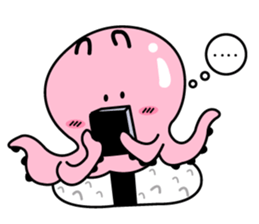 tako sushi  cute sticker #7660872