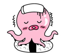 tako sushi  cute sticker #7660873